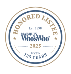 Honored Listee badge from Marquis Who’s Who-Icy Williams_legacy 83 Business